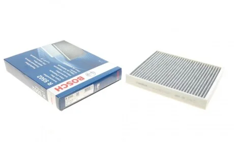 Фильтр салона Skoda Fabia/Roomster/VW Polo 99-10 (угольный) BOSCH 1 987 435 502
