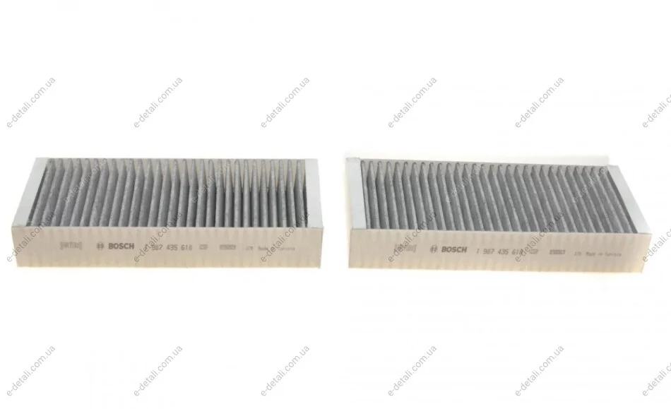 Фильтр салона MB M-class (W166) 11-15/GL-class (X166) 12-15 (угольный) (к-кт 2шт) BOSCH 1987435618 (фото 1)