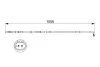 Датчик зносу гальмівних колодок (передніх) BMW 7 (F01-F04) 08-15 (L=1055mm) BOSCH 1 987 473 506 (фото 2)