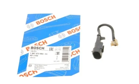 Датчик износа тормозных колодок (передних) Iveco Daily IV/V 06-14 (L=131mm) BOSCH 1 987 473 584
