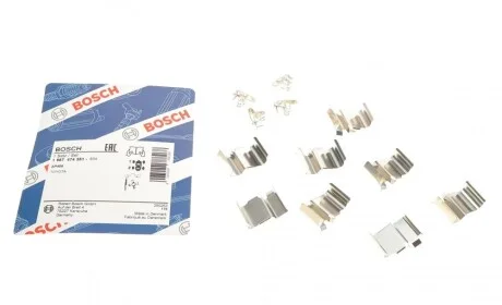 Планка суппорта (заднего) прижимная (к-кт) Toyota Land Cruiser 09- BOSCH 1987474351