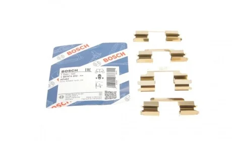 Планка супорта (заднього) прижимна (к-кт) VW T5/T6 03- BOSCH 1987474402