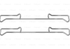 Монтажний комплект гальм. колодок AUDI/SKODA "F "08>> BOSCH 1987474432 (фото 1)