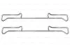Планка суппорта (переднего) прижимная (к-кт) VW Caddy III 1.2-2.0TDI 04-15 (Ate) BOSCH 1987474432 (фото 1)