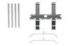 TOYOTA К-т установчий передн. гальм. колодок HILUX VII 2.5 D-4D 4WD 07-15, LAND CRUISER 80 4.2 TD 90-97, LAND CRUISER 90 3.4 i 24V 96-02 BOSCH 1987474485 (фото 2)