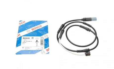 Датчик зносу гальмівних колодок (задніх) BMW 5 (F10)/6 (F06/F13) 10- (L=1000mm) BOSCH 1 987 474 548