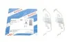 Планка супорта (заднього) прижимна (к-кт) BMW 5 (E60)/X5 (E70)/X6 (E71/F16) 01- (Teves) BOSCH 1 987 474 693 (фото 1)