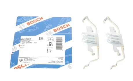 Планка суппорта (заднего) прижимная (к-кт) BMW 5 (E60)/X5 (E70)/X6 (E71/F16) 01- (Teves) BOSCH 1 987 474 693