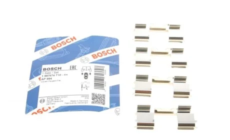 Планка суппорта (переднего) прижимная (к-кт) Fiat Ducato 06- BOSCH 1 987 474 710