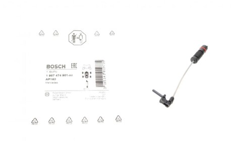 ДАТЧИК ЗНОШУВАННЯ ДИСК.КОЛ BOSCH 1 987 474 901