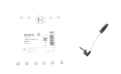 Датчик зносу гальмівних колодок (передніх) MB E-class (W124)/S-class (W140) 91-98 BOSCH 1 987 474 901