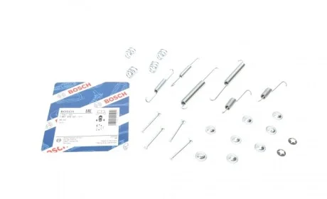 Комплект пружинок колодок ручника Renault Logan 1.4-1.6 07- BOSCH 1987475157