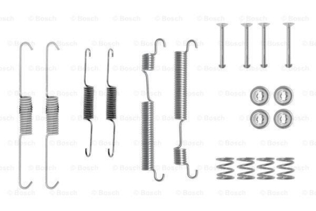 Установчий к-кт. гальм. колод. HYUNDAI ACCENT 94- BOSCH 1987475260