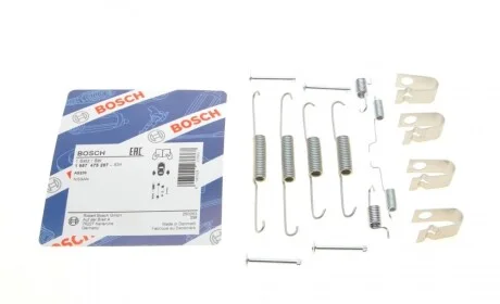 Комплект пружинок колодок ручника Nissan Almera II/Primera 15-2.0 96-06 BOSCH 1987475287