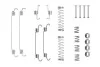 Комплект пружинок колодок ручника Citroen C2/C3/C4/Peugeot 208/301 02- BOSCH 1 987 475 304 (фото 2)