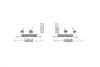 Комплект пружинок колодок ручника VW T5 03-/BMW 3 (E46)/5 (E60)/X5 (E53)/X6 (E71) 96-17 BOSCH 1 987 475 306 (фото 2)