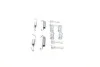 Комплект пружинок колодок ручника VW T5 03-/BMW 3 (E46)/5 (E60)/X5 (E53)/X6 (E71) 96-17 BOSCH 1 987 475 306 (фото 4)