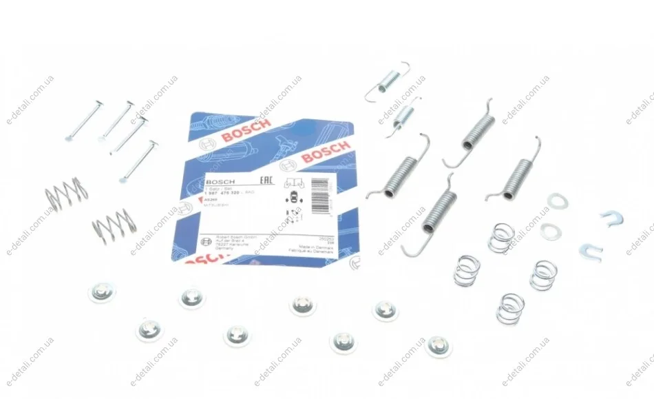 Комплект пружинок колодок ручника Mitsubishi Pajero I-IV/Pajero Sport 89- BOSCH 1 987 475 320 (фото 1)