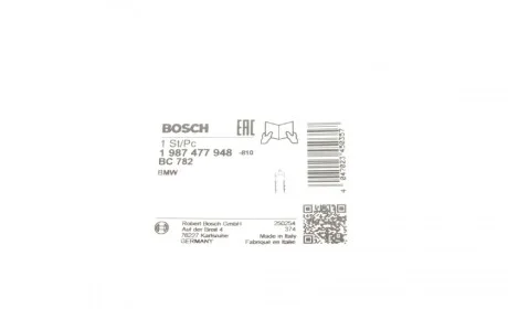 Трос ручного гальма BOSCH 1987477948