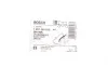 Шланг тормозной (задний) Audi A3/Skoda Octavia/Superb/VW Golf VI/VII 04- (L=255mm) BOSCH 1 987 481 519 (фото 2)