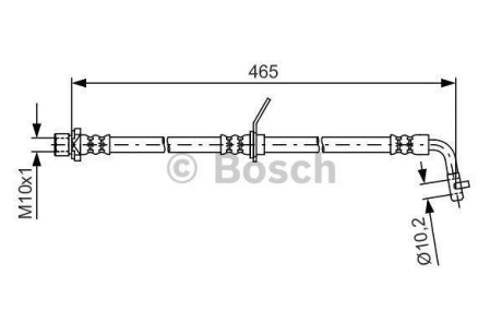 Тормозной шланг BOSCH 1987481613