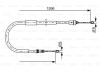 RENAULT трос ручного гальма задн. прав. CLIO (III) 06- 1596/1498 мм BOSCH 1987482334 (фото 1)