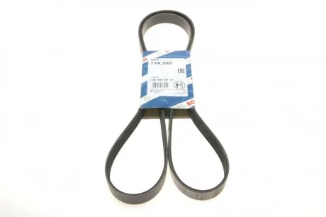 Ремень генератора MB E-class (W212)/S-class (W221) 09- (OM642) (7PK2005) BOSCH 1 987 945 736