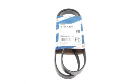 Ремень генератора Renault Clio/Kangoo 1.4i/1.6 98-03 (4PK1238) BOSCH 1 987 946 003