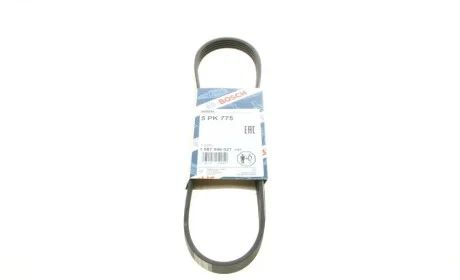 Ремінь генератора Renault Laguna 3.0 93-01/Fiat Panda/Punto 0.9 12-/Peugeot 1.5D 94-04 (5PK755) BOSCH 1 987 946 021