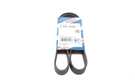 Ремінь генератора Toyota 3.0 91-01/Peugeot 301 1.6 12-/Citroen Berlingo 1.9D 98-11 (6PK1035) BOSCH 1 987 946 054