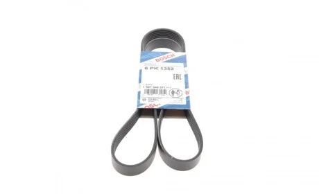 Ремінь генератора Peugeot Bipper/Expert/Partner 1.4/1.6HDI 07-/Ford Focus/Mondeo 2.0 18- (6PK1352) BOSCH 1 987 946 071