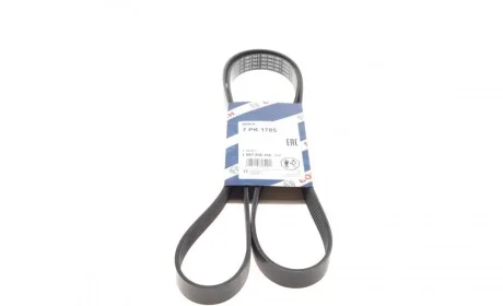 Ремінь генератора Renault Megane/Scenic 1.4 09-/Honda Accord/CR-V 2.2 i-CTDi 04- (7PK1785) BOSCH 1 987 946 256