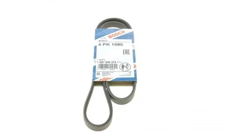 Ремінь генератора Suzuki Grand Vitara 2.5 98-03/Kia Carens 1.8 97-04/Lexus IS 200 2.0 99-05(4PK1080) BOSCH 1 987 946 274