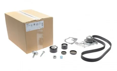 Комплект ГРМ + помпа Renault Clio III/Laguna III/Megane III/ Scenic III 1.6 16V 05- (27.4x132z) BOSCH 1 987 946 389