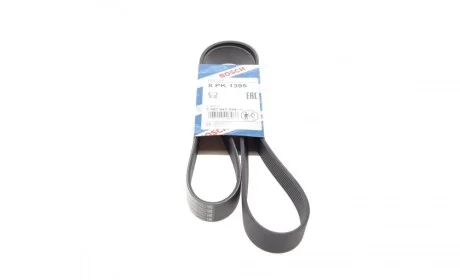 Ремень генератора BMW 3 (F30/F80)/5 (F10)/ X5 (F15/F85)/ X6 (F16/F86) 13- (8PK1395) (N55) BOSCH 1 987 947 048