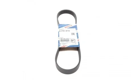 Ремень генератора Nissan Almera 1.6i 16V 06- (6PK810) BOSCH 1 987 947 575