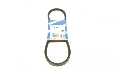 Ремень генератора Kia Sportage/BMW 5 (E34) 1.8i/2.0i 88-96 (13X850) BOSCH 1 987 947 651