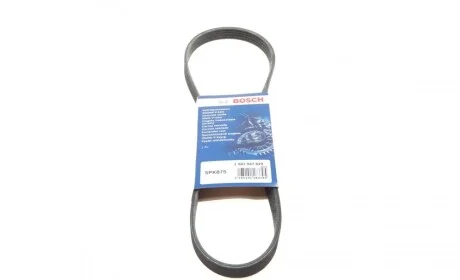 Ремень генератора Renault Kangoo 1.2i 97-/Subaru Impreza 2.0 -07/Nissan Pathfinder 4.0 05- (5PK875) BOSCH 1 987 947 829