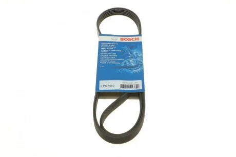Ремінь генератора Mitsubishi Lancer/Galant 1.3-2.0 92-13/VW Jetta 2.5 06-10/Audi A3/Q3 2.5 11- (5PK1060) BOSCH 1 987 947 850