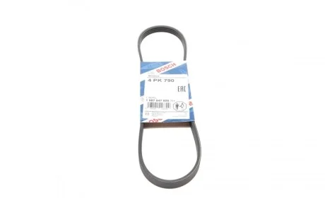 Ремінь генератора Smart Fortwo 0.6-0.7i 02-07/Mitsubishi Colt 1.5 05-12 (4PK790) BOSCH 1 987 947 856