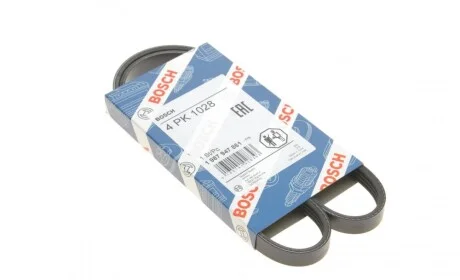 Ремень генератора Suzuki Grand Vitara 2.5 V6/2.7 4x4 98-03 (4PK1028) BOSCH 1 987 947 861