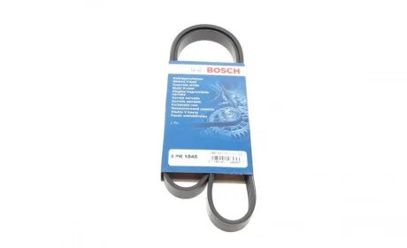 Ремень генератора Fiat Tipo/Tempra 2.0 90-05/Kia Sephia/Shuma 1.5 96-01/Sorento 3.5 02- (4PK1045) BOSCH 1 987 947 905