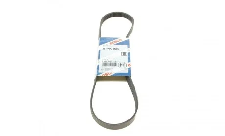 Ремень генератора Smart Fortfour 1.1-1.5 04-06/Mitsubishi Colt 1.1-1.5 (-AC) 04-12 (5PK920) BOSCH 1 987 947 915