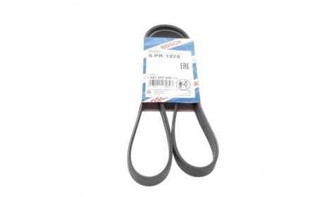 Ремень генератора MB (W168)/Renault Megane I 1.6 96-03 (5PK1275) BOSCH 1 987 947 930