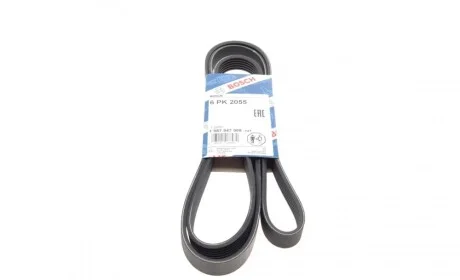 Ремень генератора Hyundai Santa Fe/Kia Magentis 05-/Lexus GS 5.0 14-/MB (W202/W210) 93-02 (6PK2055) BOSCH 1 987 947 988