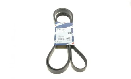 Ремень генератора Jeep Patriot 2.0/2.4 08-17 (6PK2553) BOSCH 1 987 947 992
