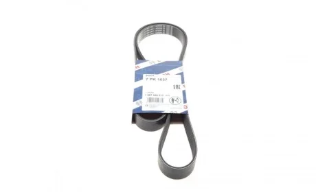 Ремень генератора BMW 5 (E39)/7 (E38) 3.5i/4.4i 93-04/X5(E53) 4.4 i 00-03 (7PK1637) BOSCH 1 987 948 313