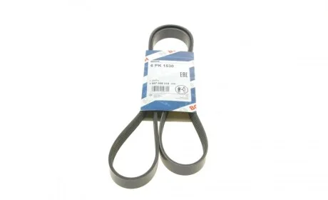 Ремень генератора Fiat Doblo1.3-1.6 D 10-/Opel Astra F/Corsa B/Vectra B 1.4-1.8/ 94-03 (6PK1530) BOSCH 1 987 948 315