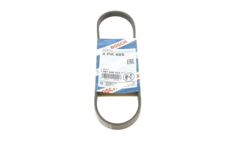 Ремень генератора Suzuki Gemini -90 (4PK685) BOSCH 1 987 948 333