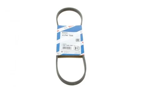 Ремінь генератора BMW 3 (E36)/5 (E34/E39)/7 (E38) 2.5TD 91-04 (4PK785) BOSCH 1 987 948 338